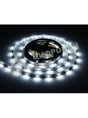 Светодиодная лента Ambrella light GS1803 5050 30Led/ 7.2W m/ 12V IP20 6500K/ 5000*10*1.87mm (2 конт.)
