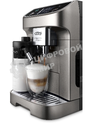 Кофемашина автоматическая DeLonghi ECAM320.70.TB титановый, исп. кофе - зерновой/молотый, 1.9 л, 1450 Вт, 15 бар