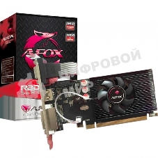 Видеокарта AFOX R5 230 1Gb DDR3 64Bit, LP Single Fan AFR5230-1024D3L5