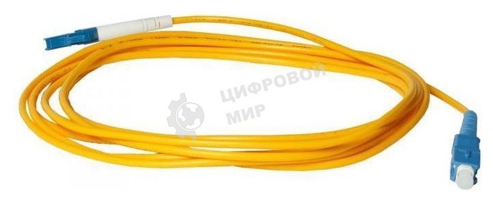 Патч-корд оптический TWT (TWT-LC-LC/SU-1.0). симплексный. LC/UPC-LC/UPC. SM. 1.0 м