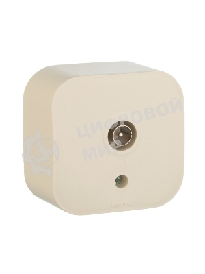 Розетка телевизионная TV Legrand 782245 (Слоновая кость)