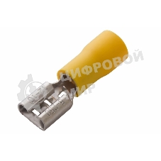 Клемма плоская Rexant изолированная гнездо 7.4 мм 4-6 мм² (РПи-м 6.0-(6.3)/РПИм 5,5-6)