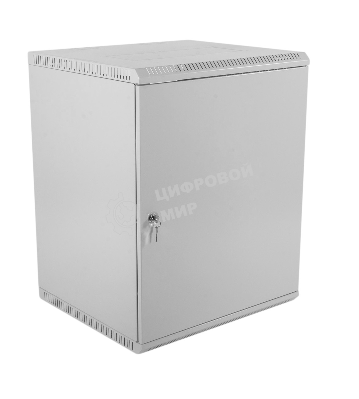 Шкаф телекоммуникационный настенный разборный 18U (600х520) дверь металл, ШРН-Э-18.500.1