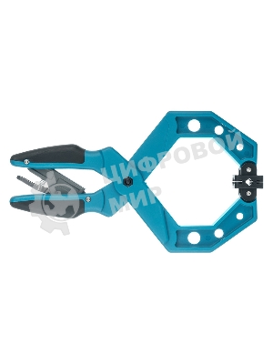 Струбцина Gross 20805 клещеобразная пластиковый корпус храповый механизм жесткой фиксации 4''/100м