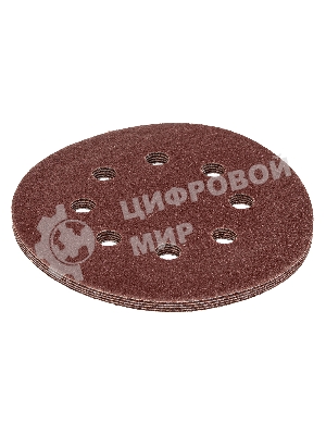 Круг абразивный Matrix на ворсовой подложке под 