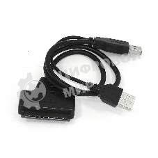 Переходник SATA на USB 2.0 на шнурке 30 см с индикаторами питания и чтения HDD DM-685