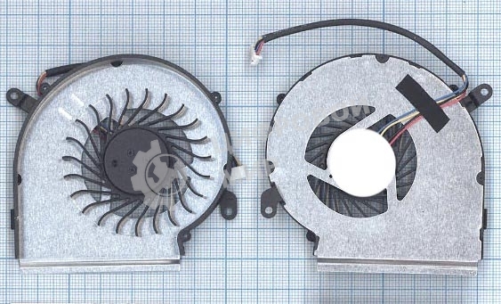 Вентилятор (кулер) для ноутбука MSI GE62VR GE72VR GP62MVR GP62VR GP72VR (GPU) 4-pin