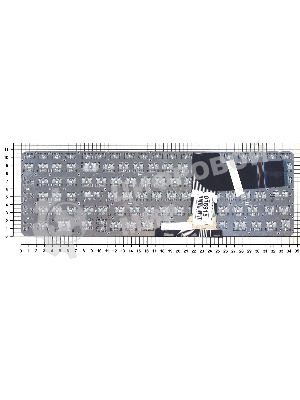Клавиатура для ноутбука HP Pavilion 15-P 17-F черная с подсветкой