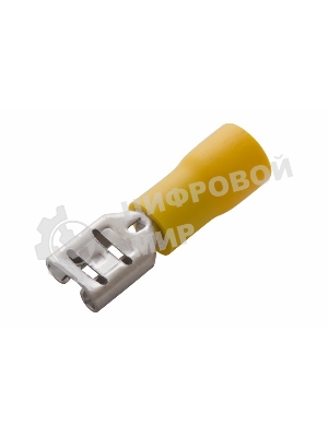 Клемма плоская Rexant изолированная гнездо 7.4 мм 4-6 мм² (РПи-м 6.0-(6.3)/РПИм 5,5-6)