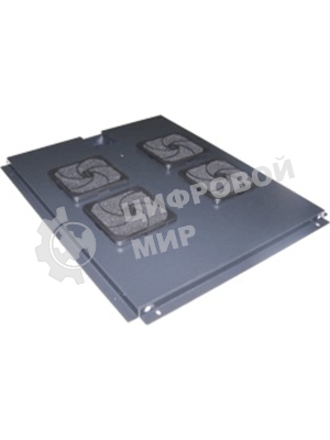 Блок 4-х вентиляторов TWT (TWT-CBB-FANB4-8) в крышу шкафа Business глубиной 800 мм. с подшипниками