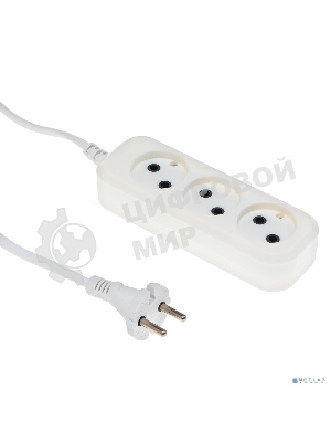 Сетевой удлинитель Buro BU-PSL3.5/W 5 м (3 розетки) белый (пакет ПЭ)