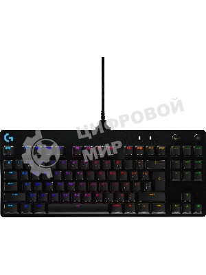 Клавиатура Logitech Gaming PRO проводная, USB Type-A, чёрный
