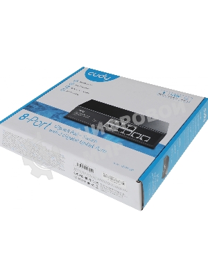 Коммутатор Cudy GS1010P, 8×1 Гбит/с, 2×1 Гбит/с