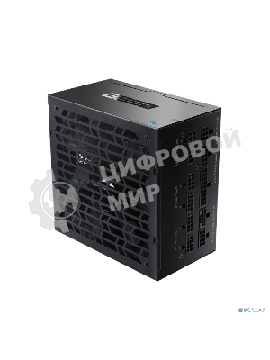 Блок питания SAMA G850 Black (HAT-850yzB1G), 850W 80+ Gold (ATX, 3.1, PCIe 5.0, Full modular, 1x24(20+4)pin mesh 550мм, 2xCPU 8(4+4)pin 700мм, 2xPCIe*2 8(6+2)pin 550+150мм, 1x12VHPWR PCIe 5.1 12+4pin 600W 600мм, 3xSATA*3 450+150+150мм, 1xMOLEX4pin*3 450мм, Active, 140x140мм, 150x150x86mm, APFC, OVP, UVP, SCP, OCP, OTP, OPP, SIP, черный)
