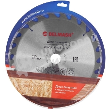 Диск пильный по дереву BELMASH 280x3,0/1,8x32/30, 24T