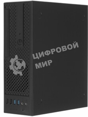 Компьютерный корпус Slim Desktop INWIN CJ708BL IP-S265AU7-2 80plus Bronze, U3*2+U2*2+A(HD)+TYPE 3.1C + FAN 80*15мм + intrusion switch INWIN Slim Case