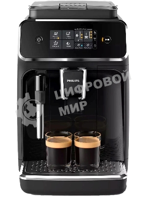 Кофемашина автоматическая Philips EP2224/10 черный, исп. кофе - молотый/зерновой, 1.8 л, 1500 Вт, 15 Бар.