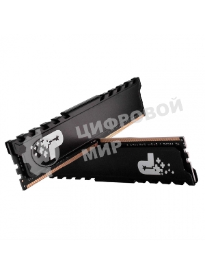 Оперативная память Patriot Signature Premium, DDR4, 16GB (2x8 GB), 2666 MHz, CL19, DIMM, радиатор, черный