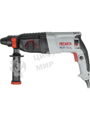 Перфоратор Ресанта П-28-800К SDS-plus уд.:3.4Дж 800Вт (кейс в комплекте)