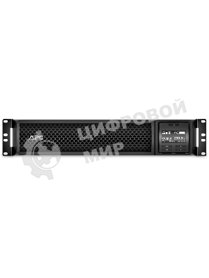 Источник бесперебойного питания APC Smart-UPS SRT, 1000VA/1000W, On-Line, Extended-run, Rack 2U (Tower convertible), черный