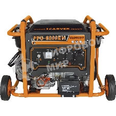 Электрогенератор бензиновый Carver PPG-8000ЕM, 6.5 кВт, 74 дБ, 89 кг