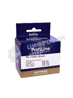 Картридж струйный ProfiLine PL-T0961 для принтеров Epson Stylus Photo R2880 с чернилами Black 11,4 мл