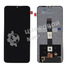 Дисплей для Xiaomi Redmi 9A, Redmi 9C, Redmi 10A черный