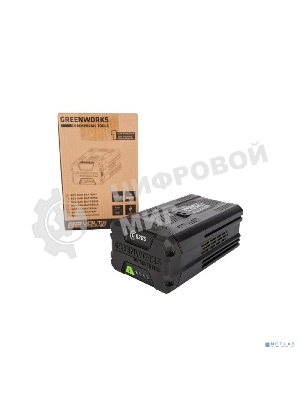 Аккумулятор GreenWorks 82V (модель G82B5) (2914607) - это литий ионная (Li-ion) батарея, силой тока 5 ампер/час и выполненная по самым передовым технологиям.Применяется в линейке всех устройств Greenworks 82V Coммercial.Аккумулятор состоит из ячеек производства японской компании LG. Ячейки этого производителя обладают самыми высокими показателями по емкости и выдаваемому напряжению, и относятся к классу A++. Батарея снабжена специальной платой управления, благодаря которой ячейки заряжаются и разряжаются равномерно и одновременно, что значительно продлевает срок жизни аккумулятора (среднее время 7 лет), а также отсутствует эффект потери мощности инструмента при разряде. Для надежной работы аккумулятор снабжен чипом, который защищает его от перезаряда, перегрева и глубокого разряда.Благодаря высокотехнологичным ячейкам, плате управления и защитному чипу, аккумулятор обладает долгим сроком службы - до 2000 циклов заряда-разряда. Корпус - ударопрочный, с прорезинен