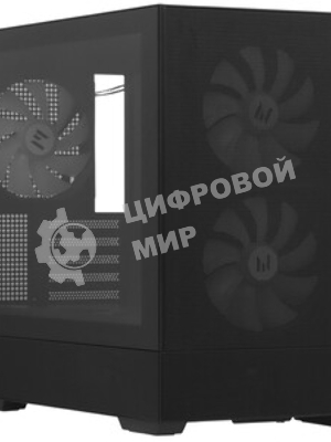 Компьютерный корпус ZALMAN P30 AIR, MATX, BLACK, WINDOW, 2xCombo (3.5'' or 2.5''), 3x2.5