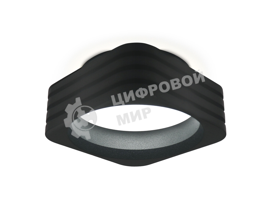 Светильник Ambrella light TN306 SBK черный песок GU5.3 86*86*60