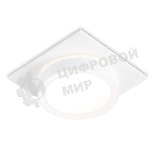 Светильник Ambrella light TN52421 WH/FR белый/белый матовый GX53 max 12W 105*105*45