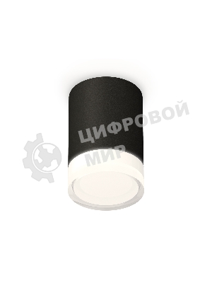 Светильник Ambrella Light XS7422023 SBK/FR/CL черный песок/белый матовый/прозрачный MR16 GU5.3 (C7422, N7160)
