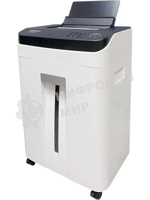 Шредер Office Kit SA150M (1,9х15) белый с автоподачей (секр.P-5) фрагменты 150лист. 22лтр. скобы
