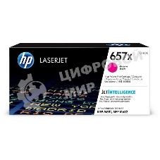 Картридж лазерный HP 657X пурпурный для HP CLJ MFP M681/M682 (CF473X) 23000 стр