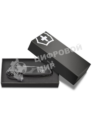Нож перочинный Victorinox Onyx (0.9563.C31P) 130мм 12функц. черный подар.коробка