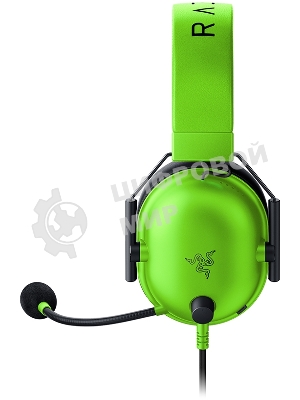Гарнитура Razer Blackshark V2 X зеленый, проводная, 3.5 мм
