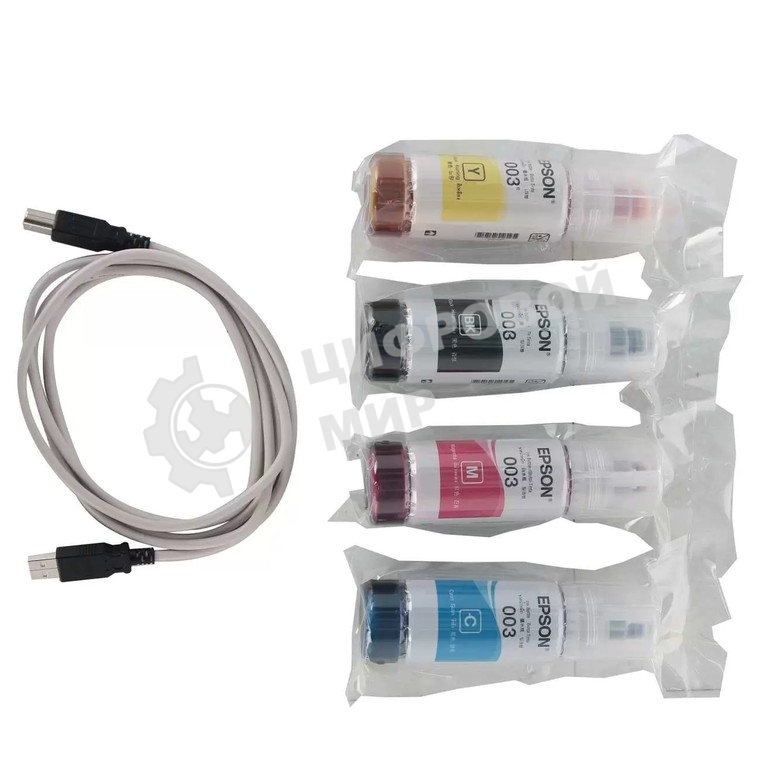 МФУ струйное Epson EcoTank L3210 (C11CJ68506/C11CJ68403/C11CJ68405/C11CJ68501/C11CJ68517), A4, цветной, печ. до 10 стр/мин. (ч/б) до 5 стр/мин. (цвет), 1440 x 5760 dpi (печать) 600x1200dpi (скан.), USB