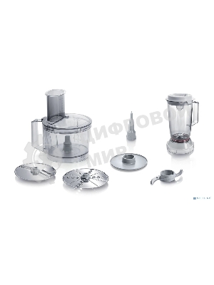 Кухонный комбайн Bosch MCM3200W, 800 Вт, 2 скорости, чаша 2300 мл.