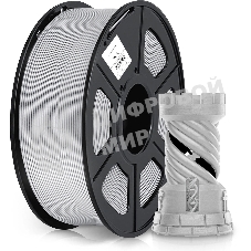 Пластик для принтера 3D Cactus CS-3D-PLA-1KG-SILVER PLA d1.75мм 1кг 1цв.