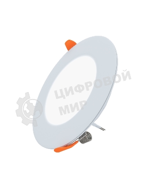 Панель светодиодная встраиваемая круглая 24Вт 230В 4000К 1920Лм 220мм белая IP20 LAMPER