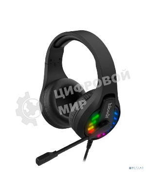 Гарнитура Bloody G230P чёрный, проводная, USB, подсветка