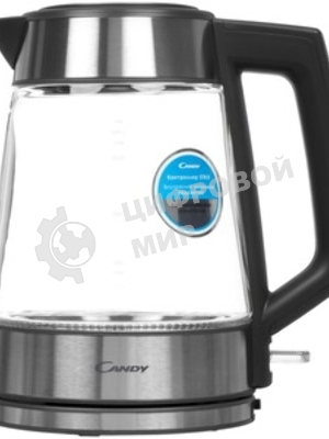 Чайник электрический Candy CK-303 1.8л. 2200Вт графит корпус: Металл/стекло/пластик