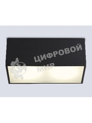 Светильник Ambrella light TN6535/2 BK черный IP44 GX53/2 200*100*80