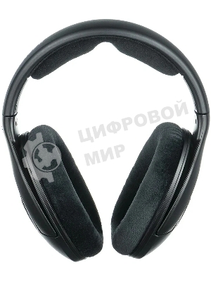 Проводные наушники Sennheiser HD 400 PRO черный, полноразмерные, Jack 3.5/6.3 мм