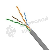 Кабель NewMax FTP CCA, 4 пары, cat.5e, PVC, серый, 305 м.
