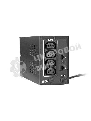 Источник бесперебойного питания ExeGate EP285538RUS Power Back BNB-600.LED.AVR.C13.RJ 600VA/360W, LED, AVR,4*IEC-C13, RJ45/11, черный