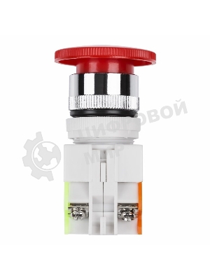 Выключатель кнопочный Rexant 10А Ø22 красная Аварийная остановка