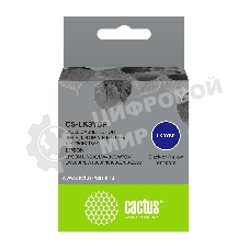 Картридж ленточный Cactus CS-LK3YBP черный шрифт, желтый фон (9 мм, 9 м) для Epson LW300/LW400/LW700/LW600P/LW1000P/K400/Z700/Z900