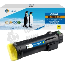 Картридж лазерный G&G GG-106R03487 106R03479/106R03487 желтый (2400 стр.) для Xerox Phaser 6510DN/WC 6515DN