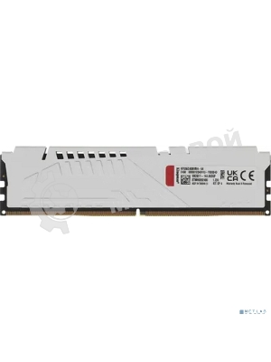 Оперативная память Kingston Fury Beast, DDR5, 64GB (1x64GB), 5600 MHz, CL40, с радиатором, чёрный